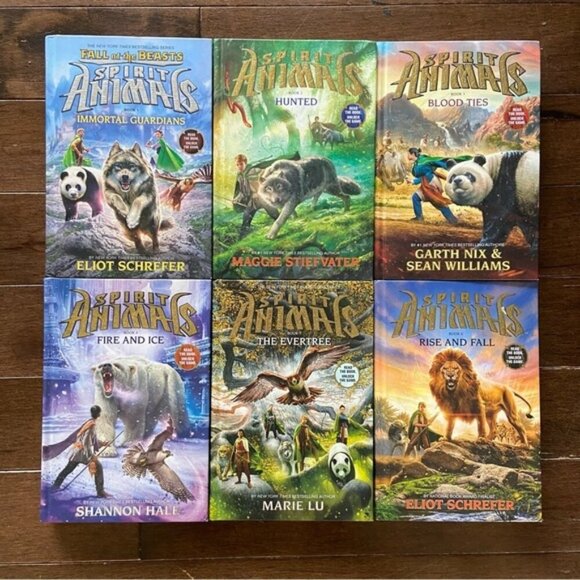 Spirit Animals Other - Spirit Animals Series Books 1-6 Great Preloved Condition Kids/Tween Novels
